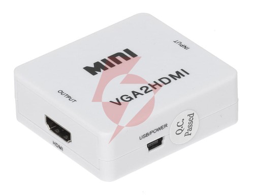 Konwerter vga+au/hdmi-eco vga+audio na hdmi