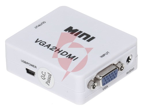 Konwerter vga+au/hdmi-eco vga+audio na hdmi