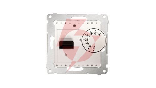 Simon 54 Regulator temperatury 16A 5-40C IP20 kremowy DRT10W.02/41