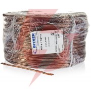 Przewód głośnikowy bitner bitsound pgy-p (tlgy) 2x1,5mm rolka 100m.