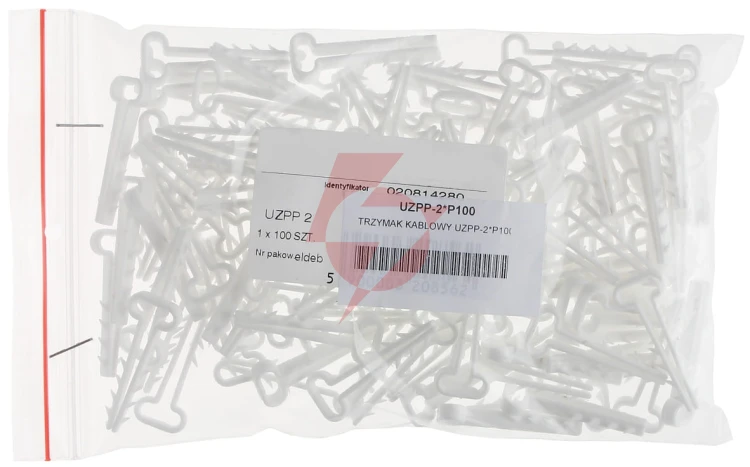 Murowy trzymak kabla płaskiego 4,5 x 11mm 100szt.