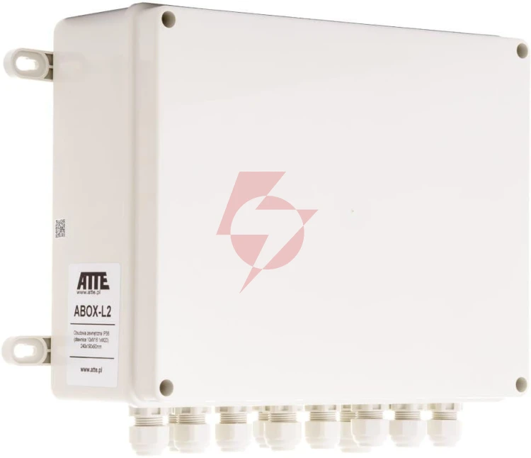 Switch zewnętrzny 8-portowy poe do 8 kamer ip atte ip-8-20-l2