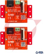 Zestaw aktywnych konwerterów do transmisji ethernet oraz poe atte xcoax4-set