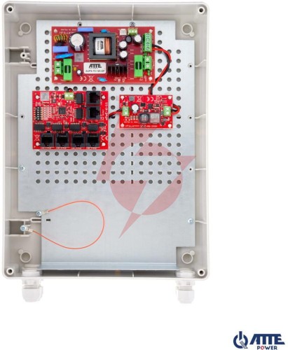 Switch poe 5-portowy z zasilaniem buforowym atte ipups-5-11-xl2