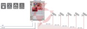 Switch poe 5-portowy z zasilaniem buforowym atte ipups-5-11-xl2