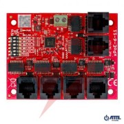 Switch 5-portowy poe atte xpoe-6-11-of
