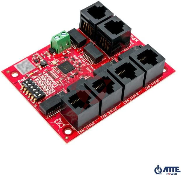 Switch 5-portowy poe atte xpoe-6-11-of