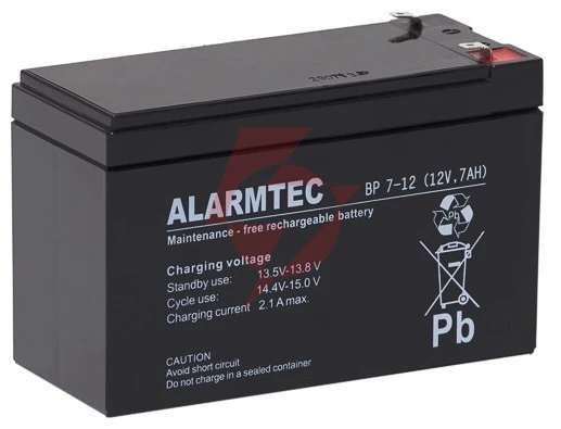 Akumulator agm alarmtec serii bp 12v 7ah