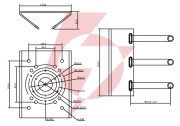 Uchwyt słupowy dahua pfa150-v2