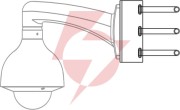 Uchwyt słupowy dahua pfa150-v2