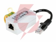 Miniaturowy ogranicznik przepięć do ochrony sieci lan, ewimar ptf-51-eco/poe/micro