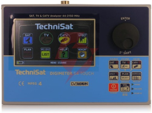 Miernik technisat digimeter s4 touch dvb-t/c/s2