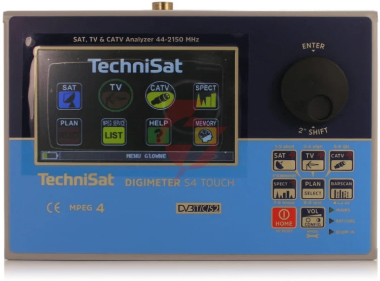 Miernik technisat digimeter s4 touch dvb-t/c/s2