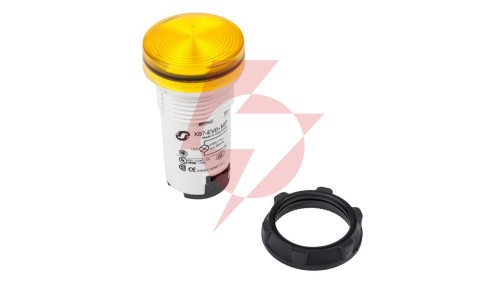 Lampka sygnalizacyjna 22mm żółta 230V AC XB7EV05MP