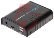 Odbiornik extendera hdmi+usb-ex-100/rx signal