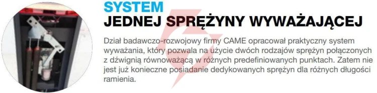 Szlaban came gard gt8 - zestaw do 8 metrów