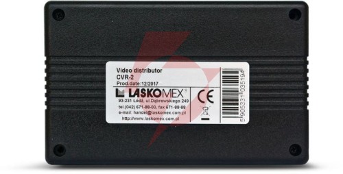 Laskomex cv-r2 cvr-2 moduł rozdzielacza wideo do monitorów (obsługujący do 4 monitorów)