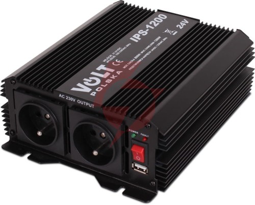 Przetwornica volt polska ips-1200 24v 230v 800/1200w