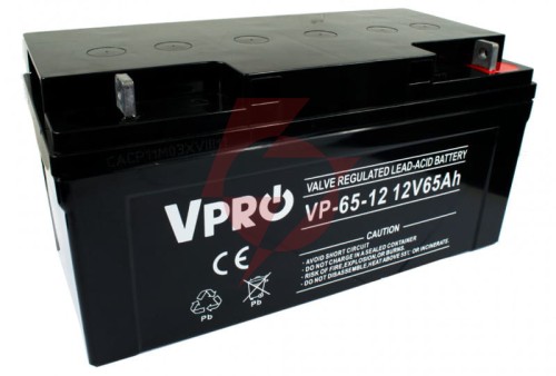 Akumulator volt polska agm vpro 12v 65ah