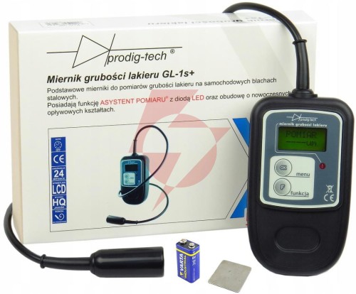 Miernik grubości lakieru prodig-tech gl-1s+ fe