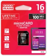 Karta pamięci microsd goodram uhs-i 16gb