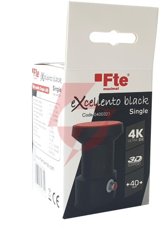 Konwerter single fte excellento black lte 0,1 db
