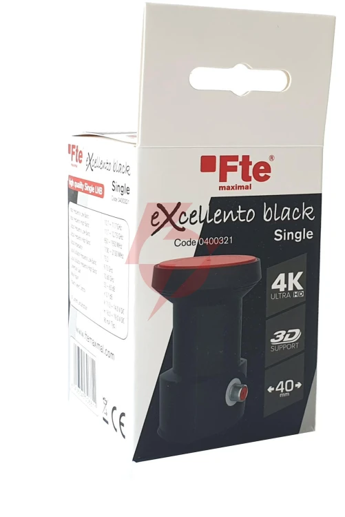 Konwerter single fte excellento black lte 0,1 db