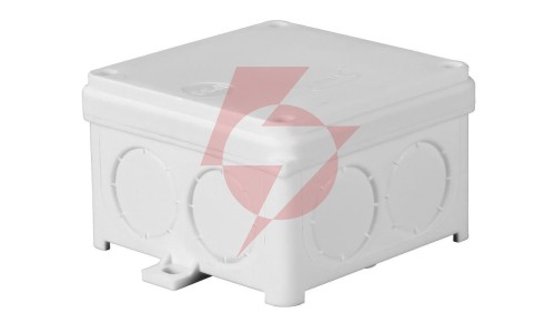 Puszka n/t hermetyczna pusta 88x88x55mm IP67 biała N80x80S odporna na UV 35133206