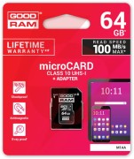 Karta pamięci microsd goodram uhs-i 64gb