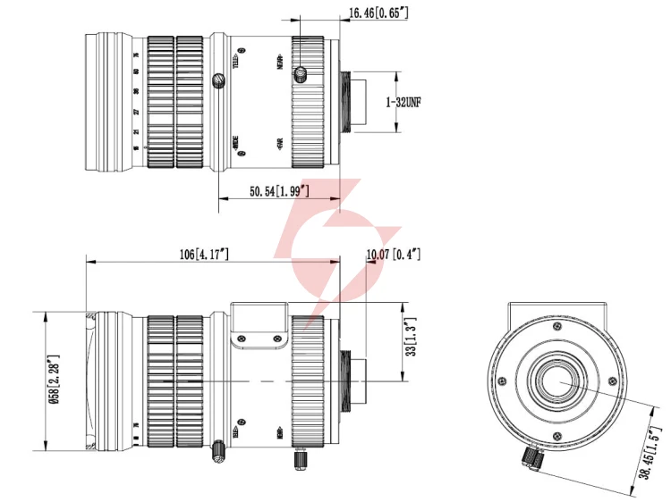 Obiektyw dahua pfl1575-a12d