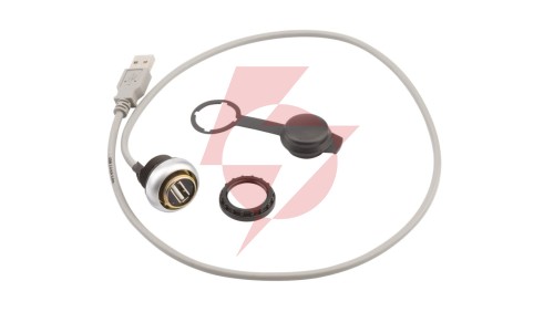 Gniazdo 22mm USB M22-USB-SA 107412