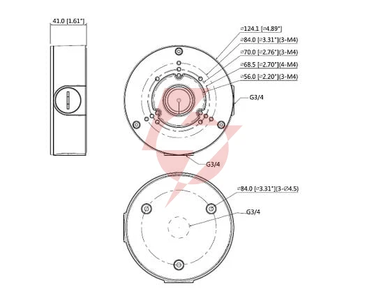 Adapter dahua pfa130-e-black