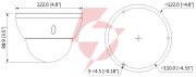 Kamera hdcvi dahua hac-hdbw2501r-z-27135-s2