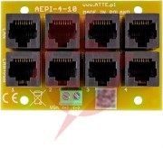Adapter poe passive 4 kanałowy 10/100 atte aepi-4-10-of