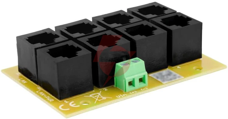 Adapter poe passive 4 kanałowy 10/100 atte aepi-4-10-of