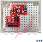Zestaw do 5 kamer ip switch poe 5p+1up atte ip-5-11-l3