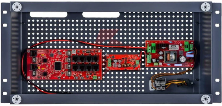 Zestaw do 8 kamer ip switch poe 8p+2g atte ip-8-20-r5u0