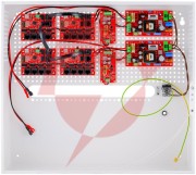 Zestaw buforowy do 17 kamer ip switch poe 17p+1up atte ipups-17-11-h