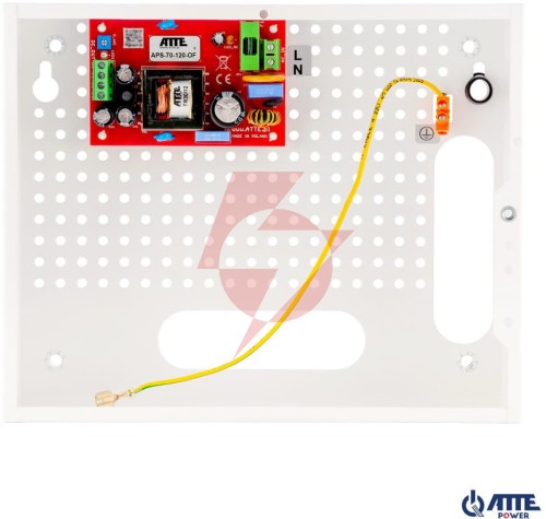 Zasilacz sieciowy smps 12v 6a 72w atte aps-70-120-e