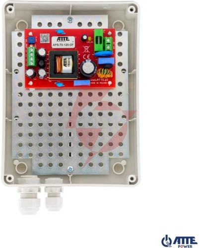 Zasilacz sieciowy smps 12v 6a 72w atte aps-70-120-m1