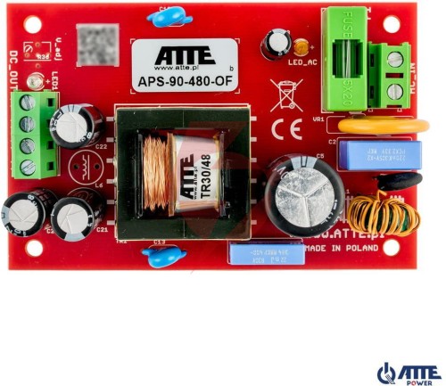 Zasilacz sieciowy smps 48v 2a 90w atte aps-90-480-of