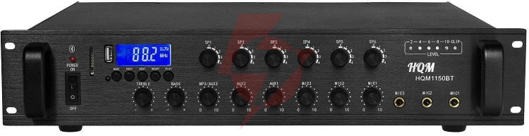 Wzmacniacz hqm1150bt radio fm/mp3 150w