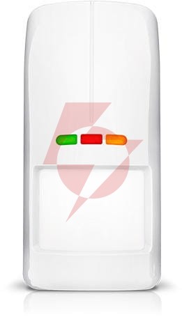 Satel be wave bezprzewodowa zewnętrzna dualna czujka ruchu  - biała aod-210