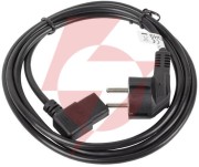 Kabel zasilający cee 7/7 iec 320 c13 1.8m kątowy vde lanberg