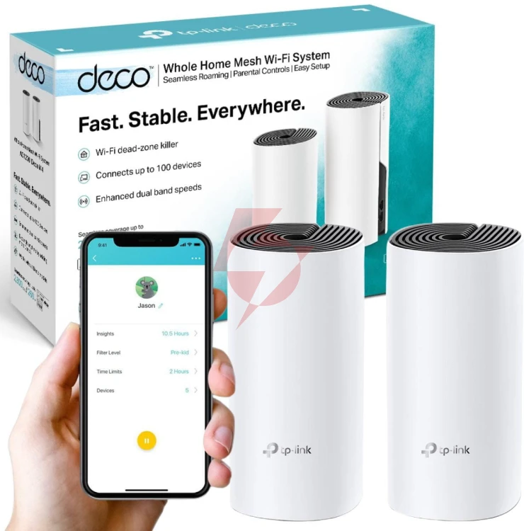 Domowy system wi-fi mesh tp-link deco m4 (2-pack)