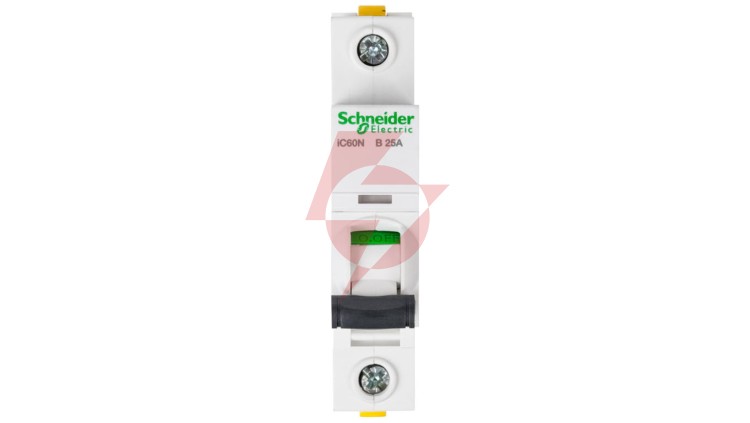 Wyłącznik nadprądowy 1P B 25A 6kA AC iC60N-B25 Acti9 A9F03125