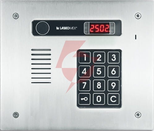 Laskomex cp-2513r inox panel audio pozioma rfid