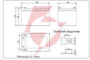 Akumulator agm alarmtec serii bp 12v 12ah 