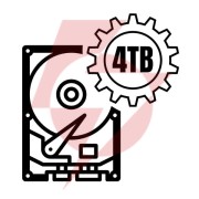 Dopłata do dysku zestaw monitoringu z 1tb na 4tb (sku: 33102)