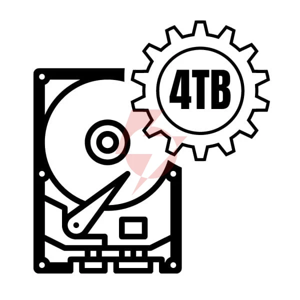 Dopłata do dysku zestaw monitoringu z 1tb na 4tb (sku: 33102)